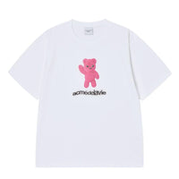 ADLV Alien Bear Short Sleeve White