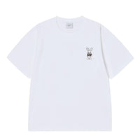 ADLV Mugshot Alien Short Sleeve T-Shirt White