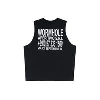 Wormhole Aperitivo Tank Top Black