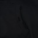 Wormhole Aperitivo Oversize Zip Hood Black Distressed