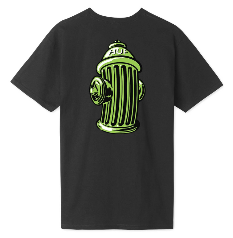 HUF Hydrant S/S Tee Black