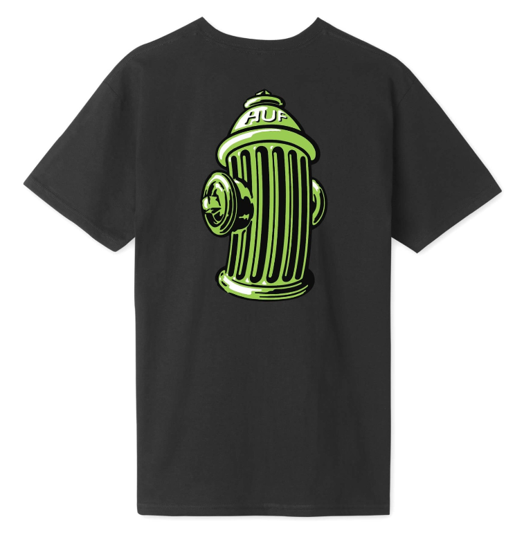 HUF Hydrant S/S Tee Black