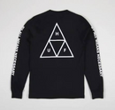 HUF Essentials TT L/S Tee Black
