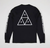 HUF Essentials TT L/S Tee Black