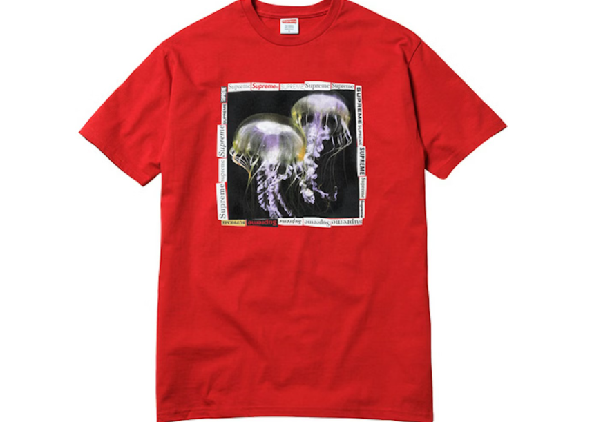 Supreme Jellyfish Tee Red