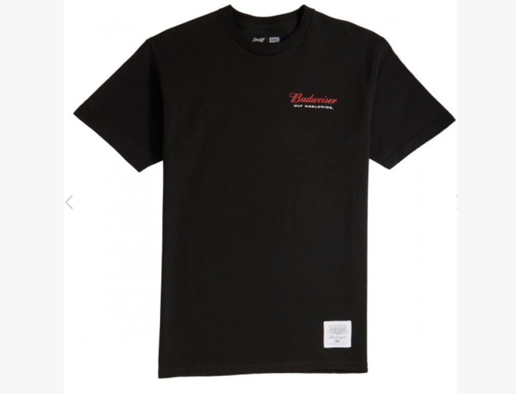 HUF Budweiser Heritage S/S Tee Black