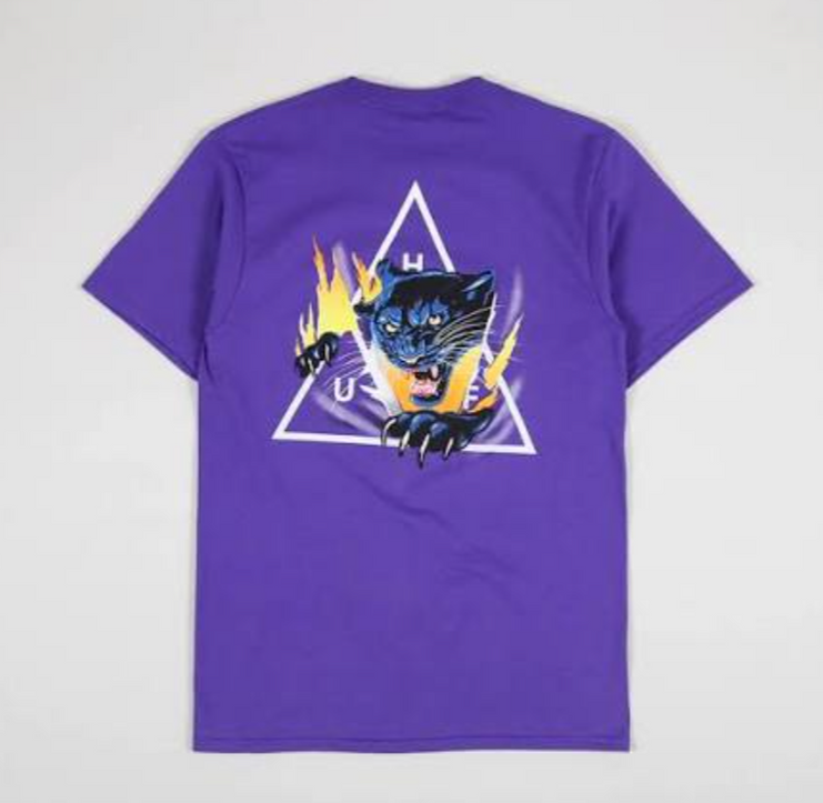 HUF Jungle Cat TT S/S Tee Grape