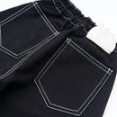 W.Essentiels Kids Cam Ref-31 Twill Cargo Balloon Pants Noir Black