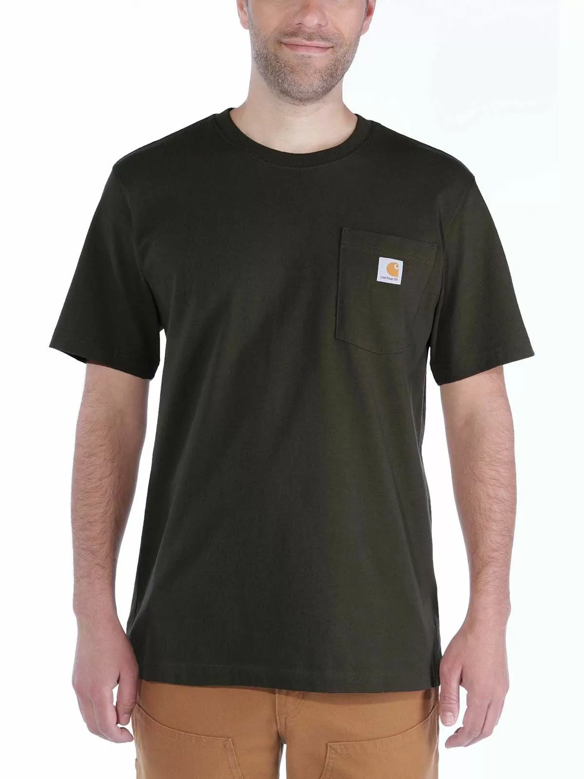 Carhartt Heavyweight S/S Pocket Tee Peat