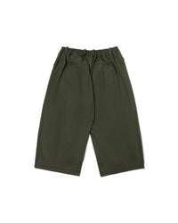Oat Daita Barrel Pants Canvas Olive