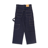 W.Essentiels Label Blue Cascade Ref-1737 Double Waist Carpenter Denim Indigo