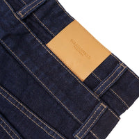 W.Essentiels Label Blue Cascade Ref-1737 Double Waist Carpenter Denim Indigo