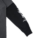 Wormhole Doomsday Double Layer Long Sleeve T-Shirt Grey/Black