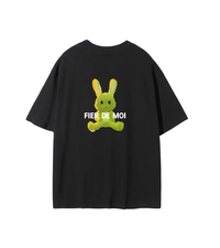 Fier De Moi Dorky Bunny Black