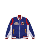 W.Essentiels X FTH X My Hero Academia Drop 02 All Might Varsity Training Jacket Royal Blue