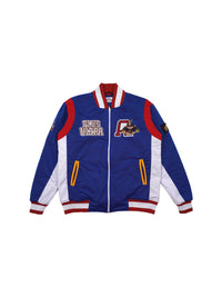 W.Essentiels X FTH X My Hero Academia Drop 02 All Might Varsity Training Jacket Royal Blue