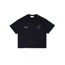 W.Essentiels Saint-Michel Boxy Cut Oversize T-shirt Navy