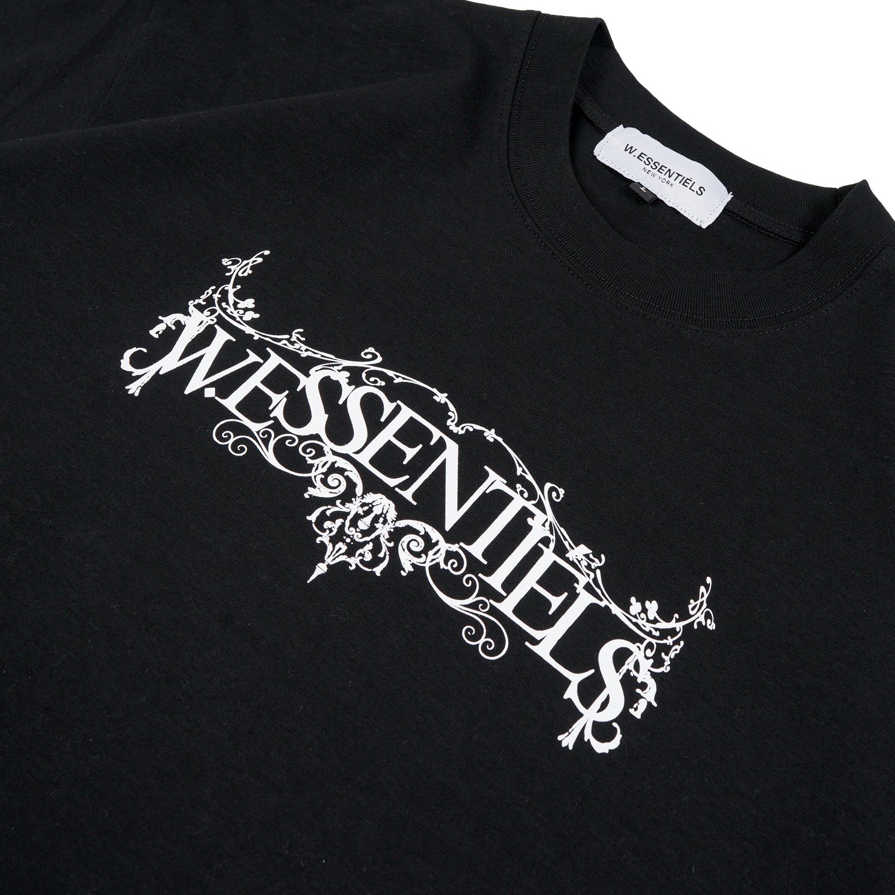 W.Essentiels Fulmar Boxy Cut Oversize T-shirt Black