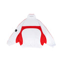 W.Essentiels Talence Player Issue Warmup Jacket White/Crimson