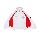 W.Essentiels Talence Player Issue Warmup Jacket White/Crimson