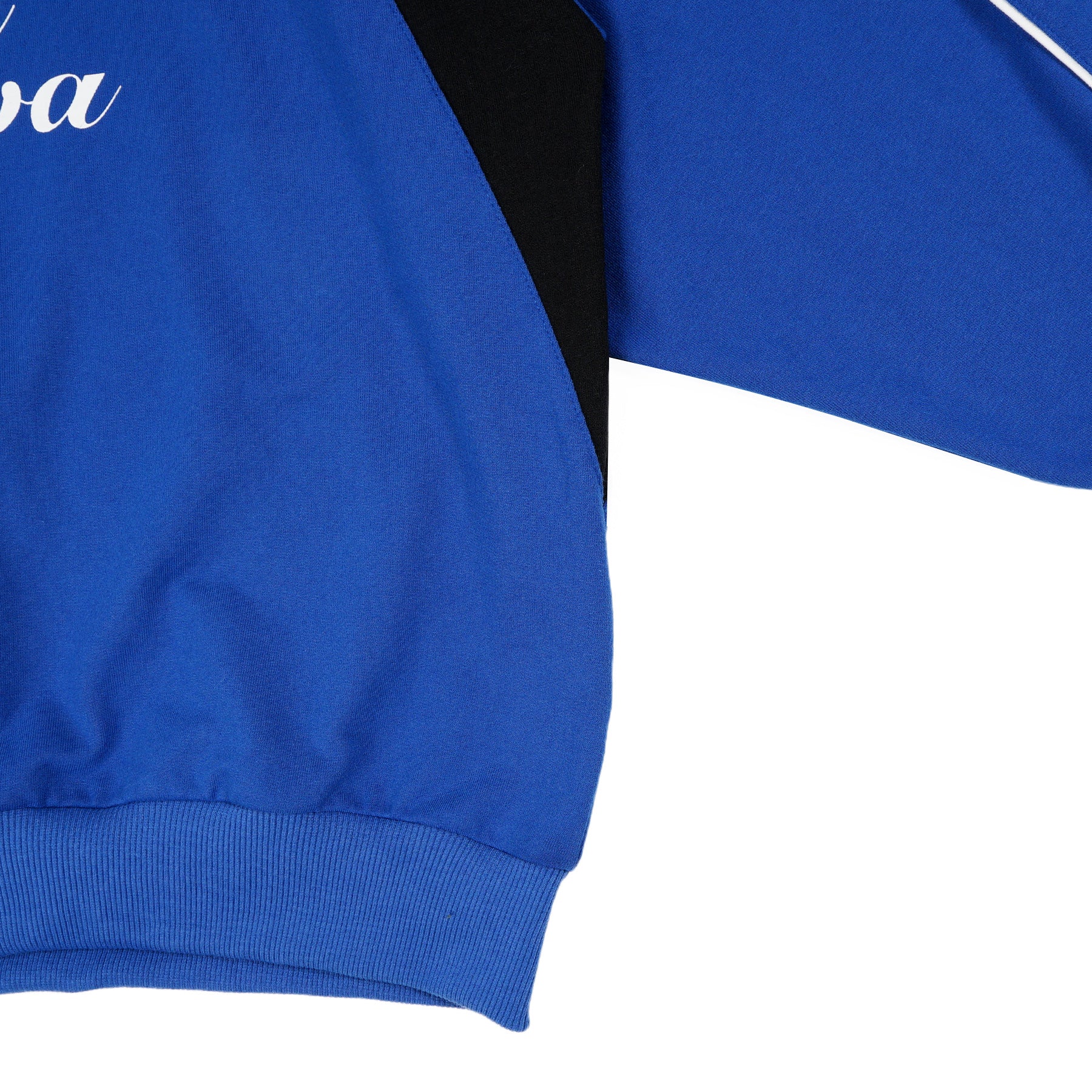 W.Essentiels Rapid Calatrava Oversize Warmup Crewneck Midnight Navy