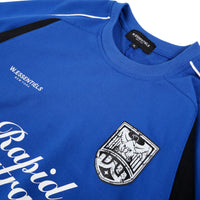 W.Essentiels Rapid Calatrava Oversize Warmup Crewneck Midnight Navy