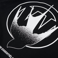 W.Essentiels Sterne Boxy Cut Oversize T-shirt Black