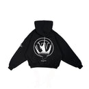 W.Essentiels Sterne Oversized Zip Hoodie Black