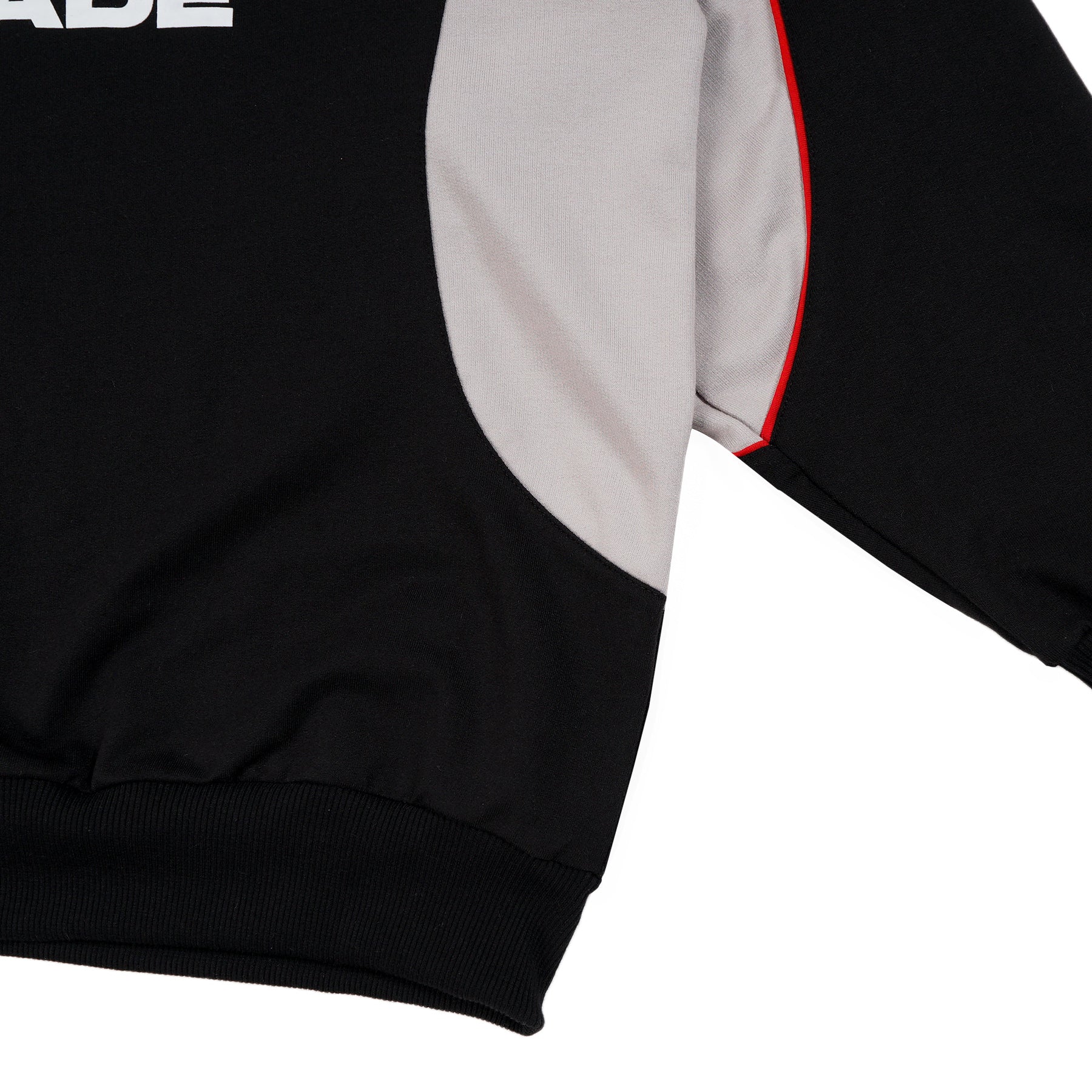 W.Essentiels Talence Oversize Crewneck Sweater Black/Asphalt