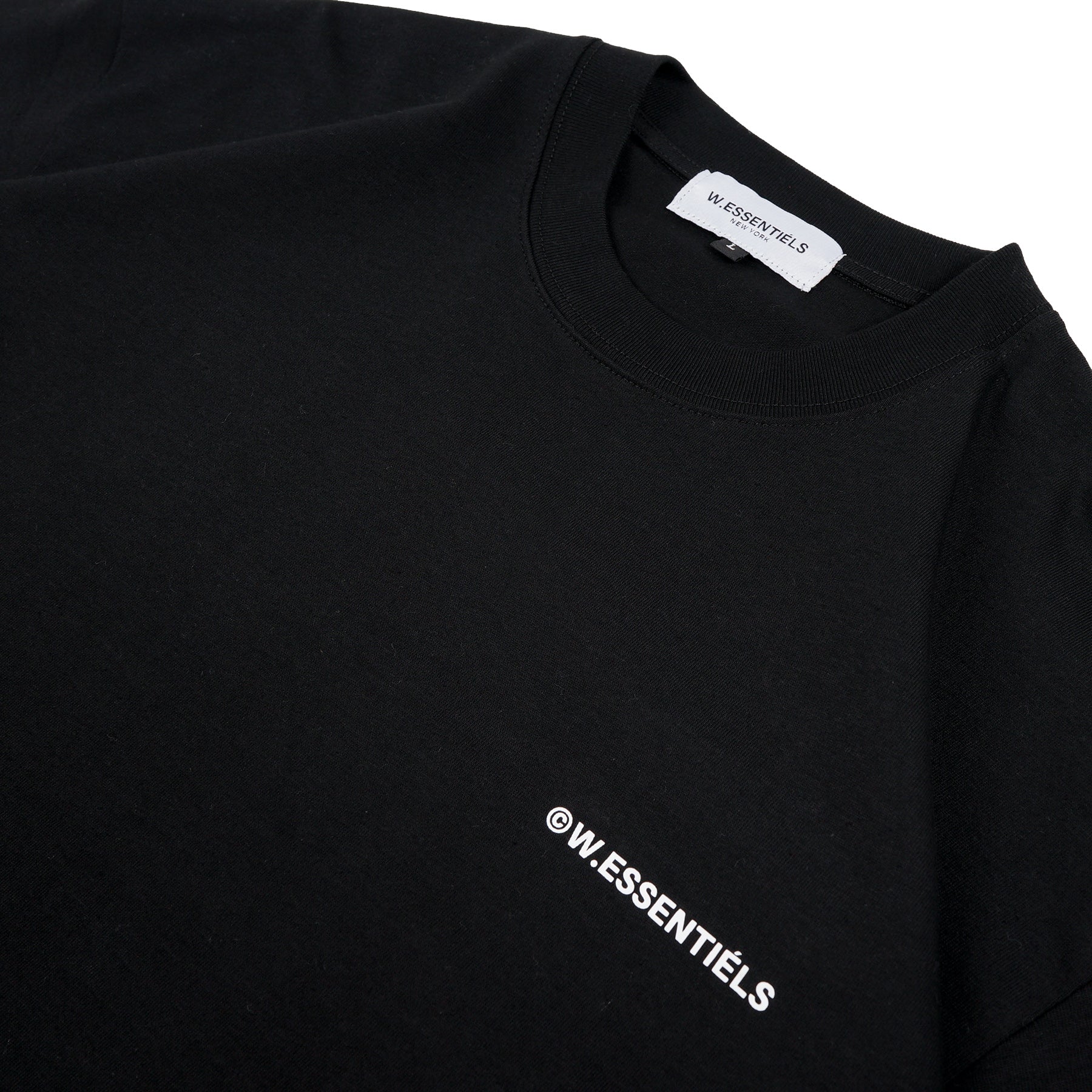 W.Essentiels Sterne Boxy Cut Oversize T-shirt Black