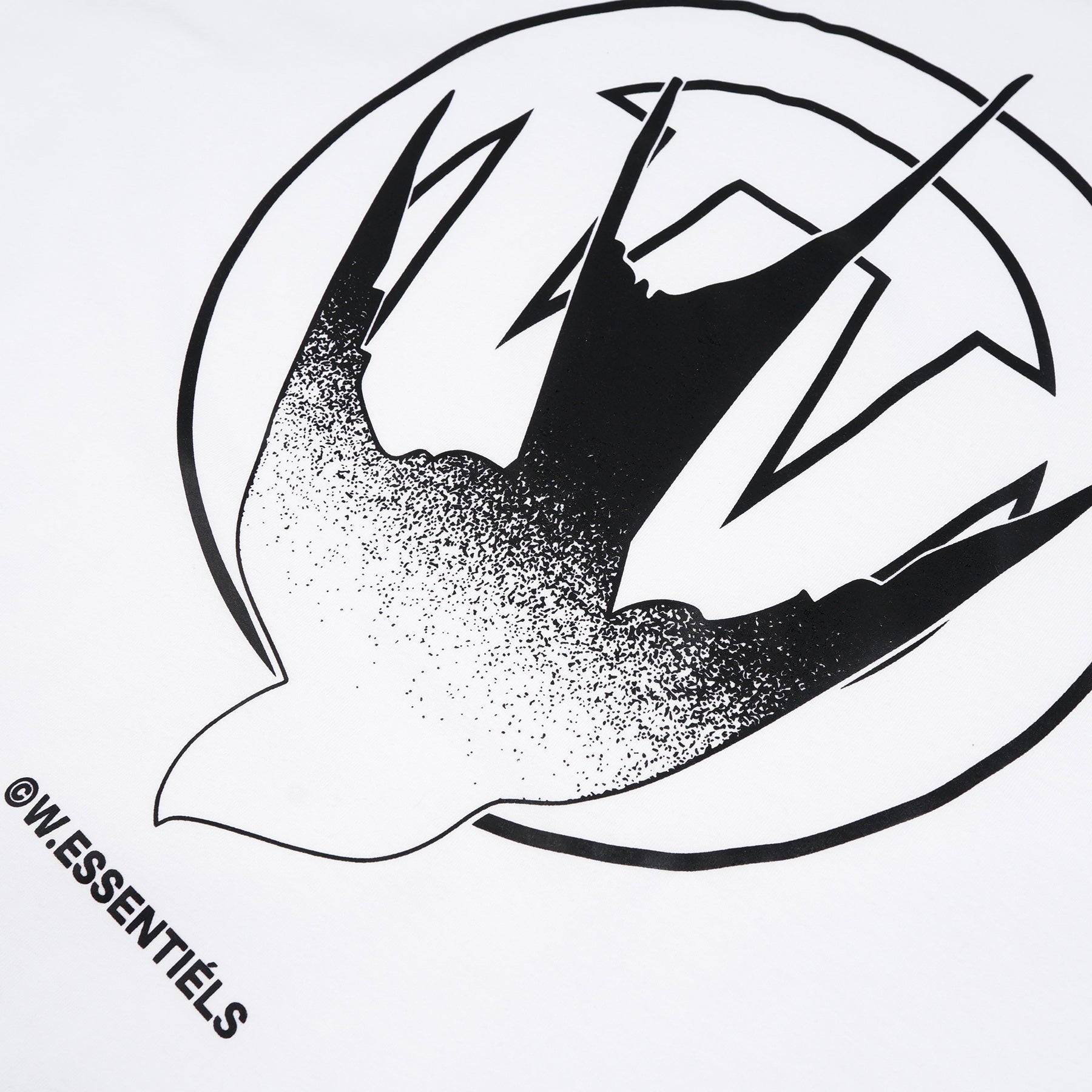 W.Essentiels Sterne Boxy cut Oversize T-shirt White