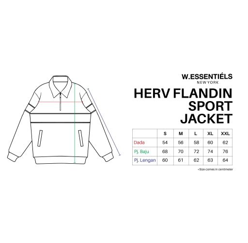 W.Essentiels Herv Flandin Sports Jacket Olive Green