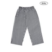 W.Essentiels Kids Kersaint Mechanic Stripped Pants Noir Black