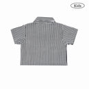 W.Essentiels Kids Kersaint Mechanic Stripped Shirt Noir Black