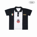 W.Essentiels Kids 9th Rue Solla Rugby Shirt Noir/White Blanc