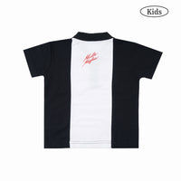 W.Essentiels Kids 9th Rue Solla Rugby Shirt Noir/White Blanc