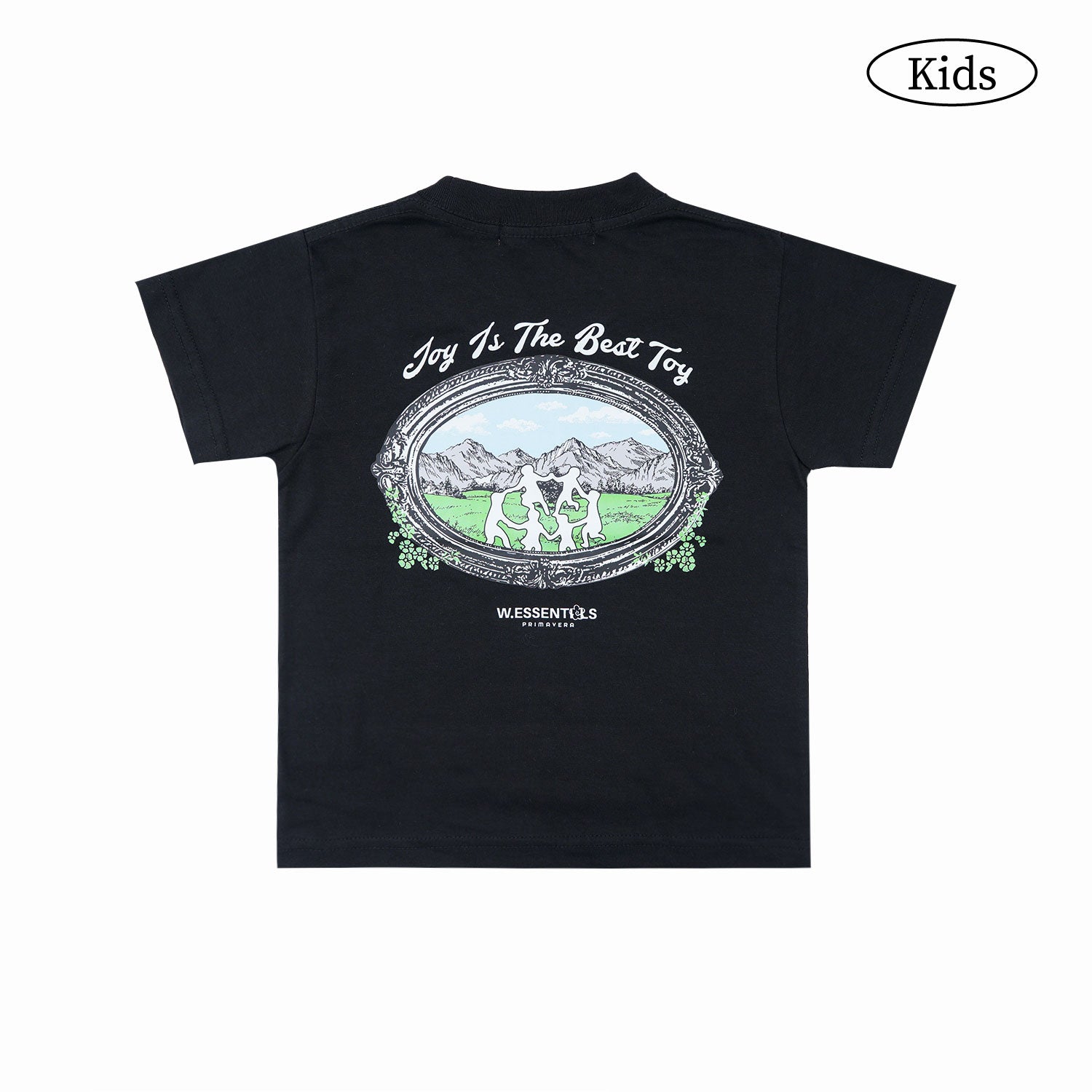 W.Essentiels Kids Siroco Oversize T-Shirt Black