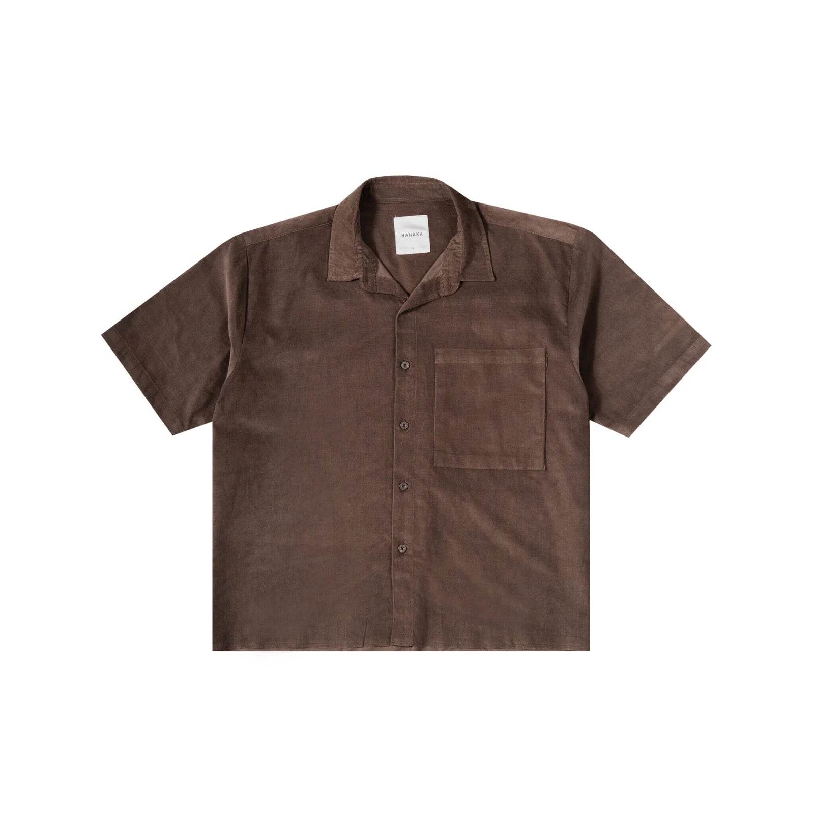 Hanaka Corduroy Shirt Brown