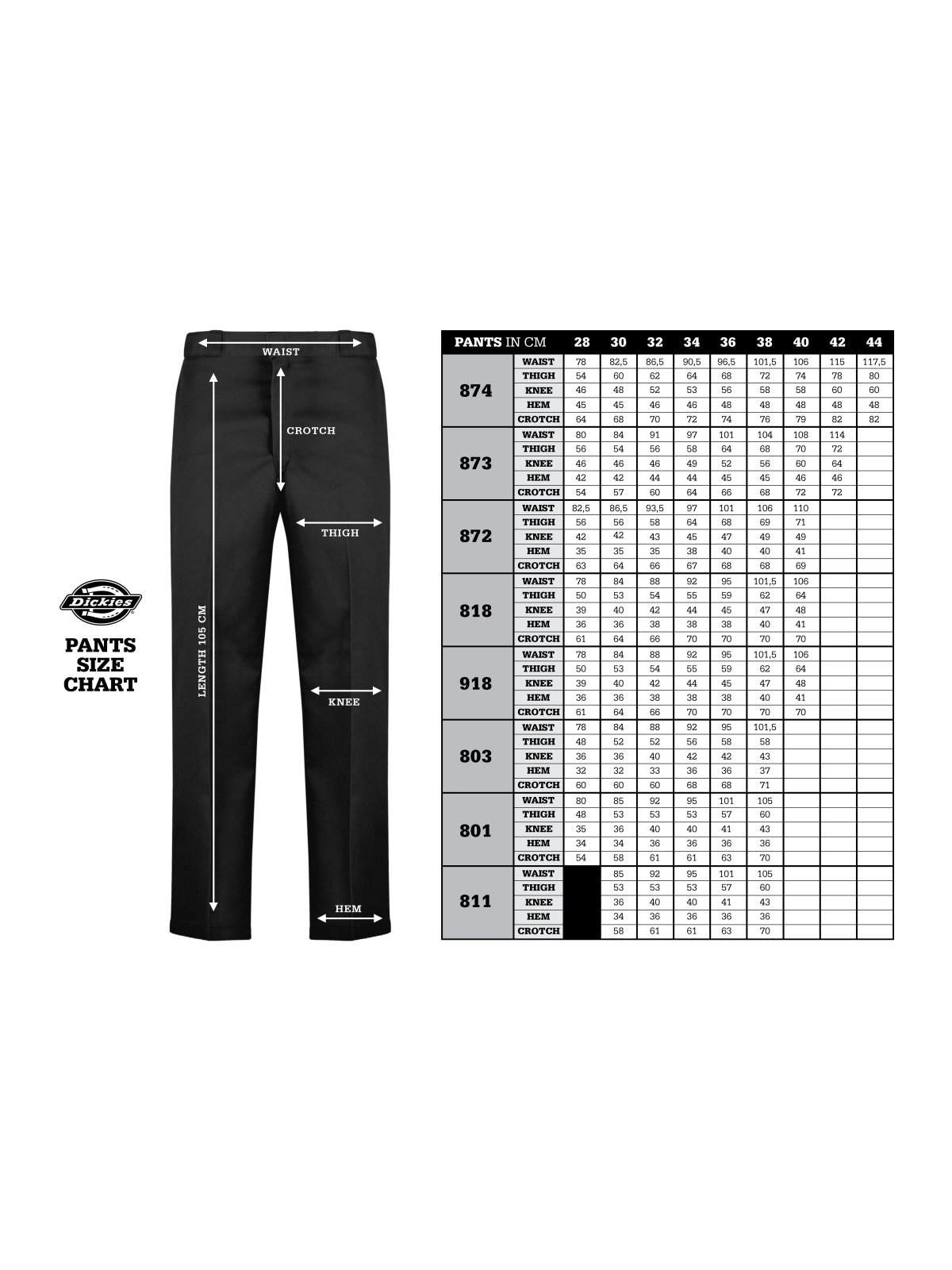 Dickies 873 Khaki