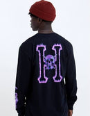 HUF Screw Head Classic H L/S Tee Black