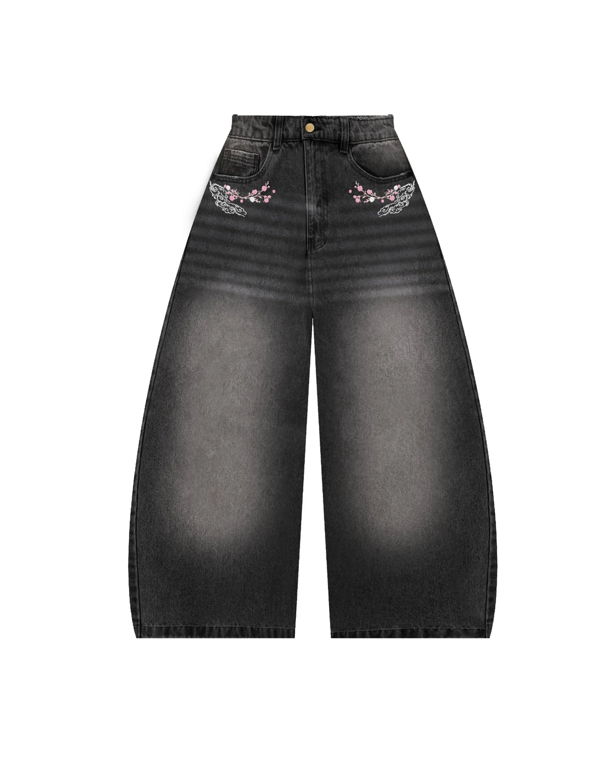 Hishiro Sakutora Jeans Ash Black