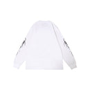 Wormhole Merch I Walk alone long sleeve Tee White