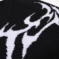 Wormhole Merch I Walk Alone Beanie Black