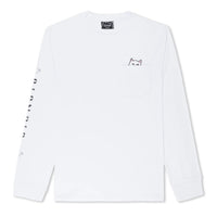 Rip N Dip Lord Nermal Long Sleeve White