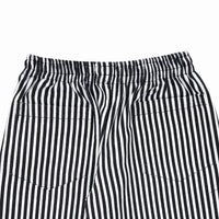W.Essentiels Kids Kersaint Mechanic Stripped Pants Noir Black