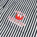 W.Essentiels Kids Kersaint Mechanic Stripped Shirt Noir Black