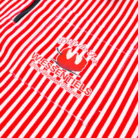 W.Essentiels Kids Kersaint Mechanic Stripped Shirt Cherry