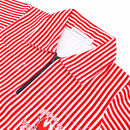 W.Essentiels Kids Kersaint Mechanic Stripped Shirt Cherry
