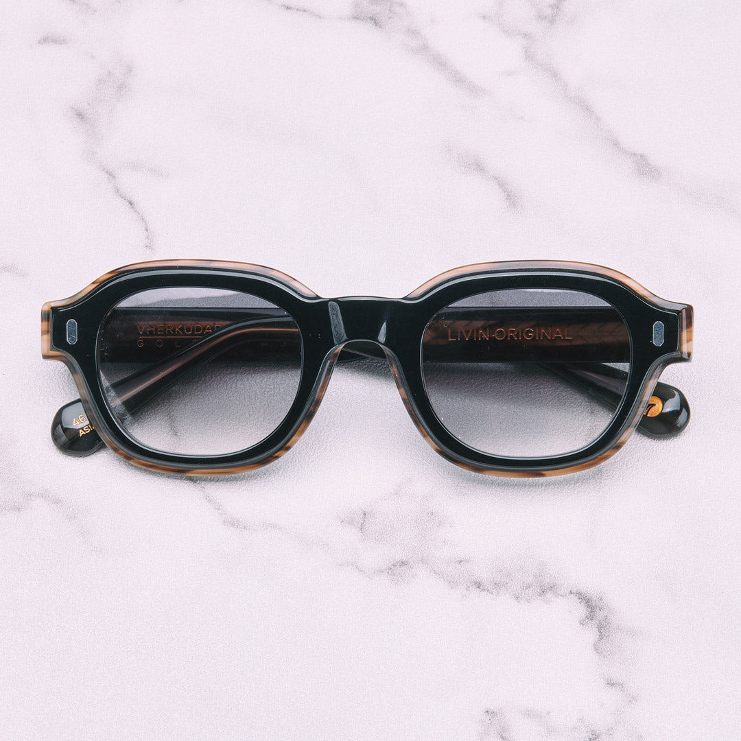 Vherkudara Acetate Khuma (Black Gradation Lens)