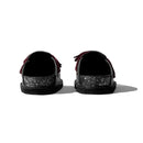 Pile Of Dime Humanoid Sandals Leather Batik Pattern Black